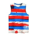 thumbnail image 3 of NSLGXD Plus Size Womens Striped Tank Tops Casual Round Neck Sleeveless Shirts Loose Lightweight Casual Summer Top S-5XL, 3 of 6