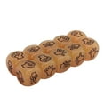 thumbnail image 2 of Juego De Dados De Plástico Para Adivinar Los Dedos, 10 Uds., Tijeras De Roca Ligeras Luminosas De 6 Caras, Dados De Papel Para Todo Tipo De Juegos De Mesa, 2 of 7