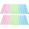 thumbnail image 1 of OULII 6Pcs Bunny Feet Pad Easy to Clean PE Mats for Small Pets Cage, 1 of 8