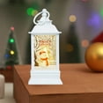 thumbnail image 5 of Lwlmwt Christmas Mini LED Lanterns with Santa Snowman Reindeer, Hanging Lanterns for Tree Home Decor, Outdoor and Indoor, 5 of 6