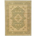 thumbnail image 1 of Unique Loom Edinburgh Medallion Area Rug 9' x 12' Rectangle Light Green/Beige, 1 of 1