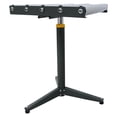 thumbnail image 4 of 5 Rolls Adjustable Conveyor Roller Table Conveyor Stand with Casters 250lbs 23.9-41.6 Inch, 4 of 9