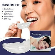 SERENITY Bruxism Night Sleep Aid Mouthpiece Boil & Bite Guard Teeth Grinding