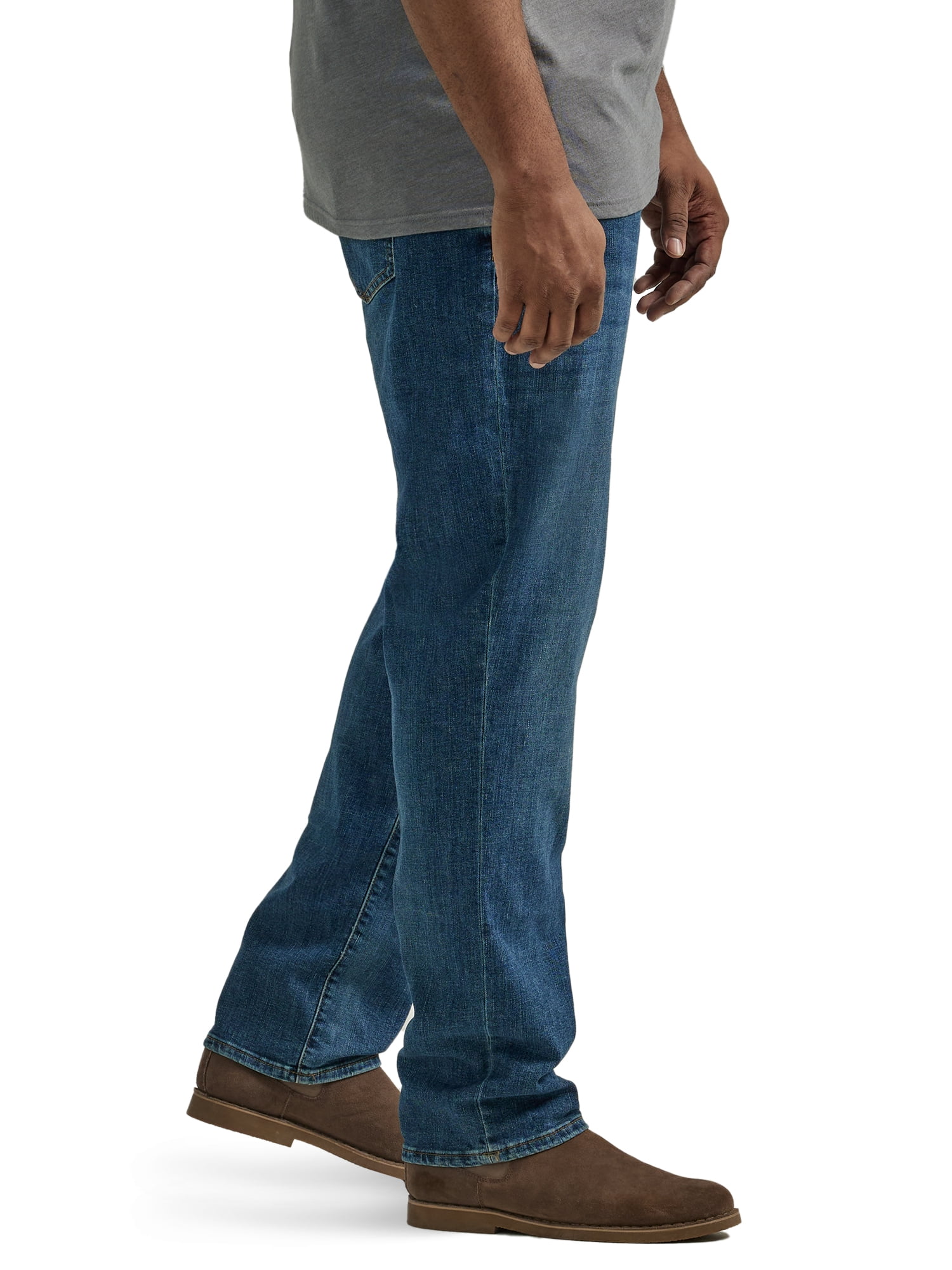 Lee Men’s and Big Men’s Extreme Motion Straight Fit Tapered Leg Jeans