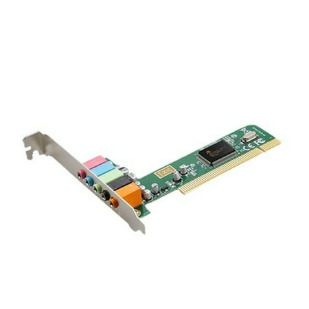 PCI 5.1 Stereo Audio Card CMI8738 Surround Sound Chip 4 Channels for Music and Gaming Stereo Sound Card Mixing/Karaoke PCI 5.1 Stereo Audio Card CMI8738 Surround Sound Chip 4 Channels for Music and Gaming Stereo Sound Card Mixing/Karaoke
