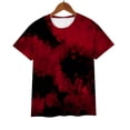thumbnail image 6 of MEICHEN Women's Shirt T Shirt Glitter Shirt Fashion Starry Summer Shirt Round Neck Short Sleeve Top Outfit, 6 of 9