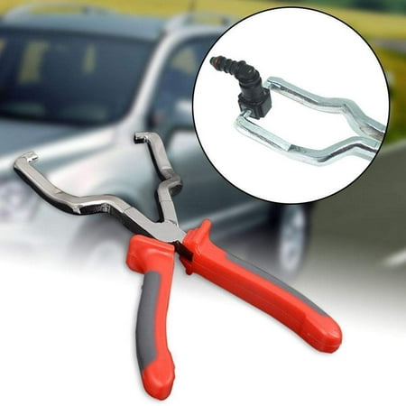 

Nvzi Stainless Steel Rubber Grip Fuel Line Petrol Clip Pipe Plier Hose Release Disconnect Removal Pliers Tool