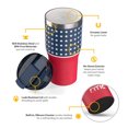 thumbnail image 2 of RTIC 20 oz Ceramic Lined Insulated Essential Tumbler, Leak-Resistant Lid, Stars, 2 of 5