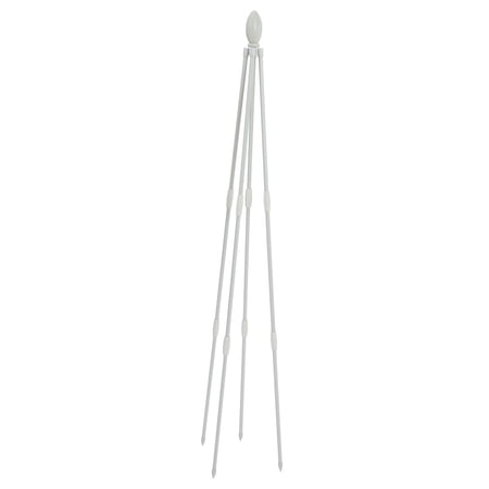 MLINS Potted Plant Climbing Trellis for Plants Outdoor Gardening White MLINS Potted Plant Climbing Trellis for Plants Outdoor Gardening White