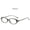 Transparent Army Green, variant on New TR90 Korean-style cat-eye glasses frame for women, retro oval frame, can be fitted with prescription lenses, anti-blue light glasses, fashionable and versatile