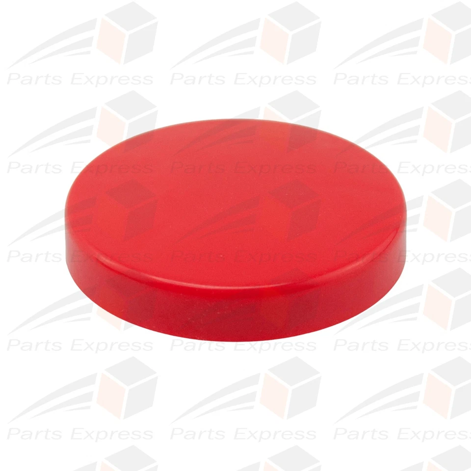 CIRCLE- Höt-Steam® [4-Pk] Red Button For Unipress Press Machines, (Part #30737-02)