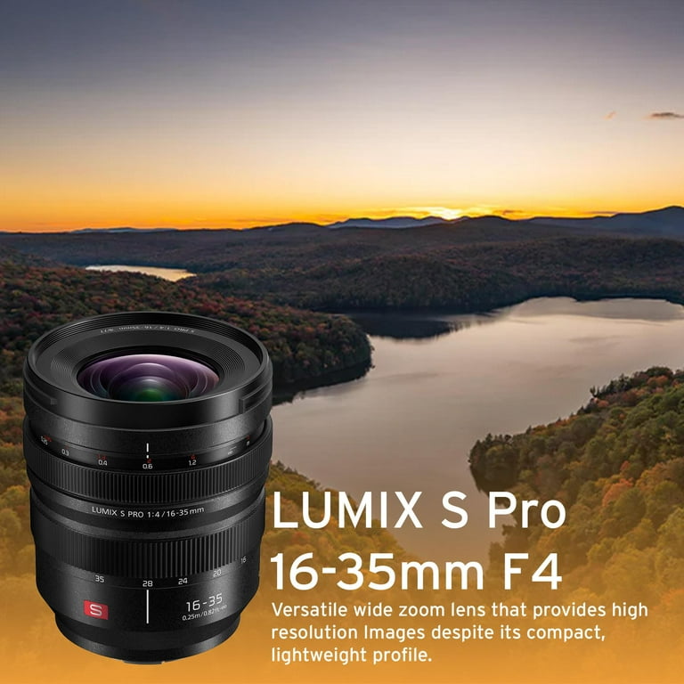 ゆーな　LUMIX S PRO 16-35mm f/4 Lマウント Amazon.com : Panasonic Lumix S Pro 16-35mm f/4 Lens (S-R1635