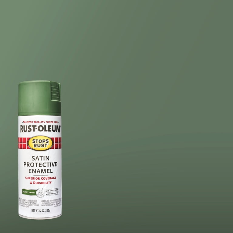 Rust-Oleum Stops Rust Protective Enamel, Earthy Green photo 2