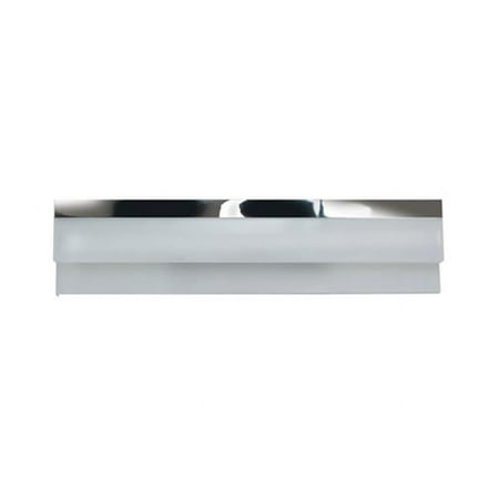 

62243LEDD-CH-ACR Linear Led 18 in. Vanity Light Wall Light in 3000K Acrylic - Chrome