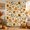 White, Gold, Sage, Ivory, variant on Orange Green Pumpkin Shower Curtain, Waterproof Shower Curtains for Bathroom, Fall Thanksgiving Flower Maple Leaf Washable Fabric Bathtub Curtain Set Bath Decor with 12 Hooks 48"x72"
