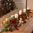 thumbnail image 6 of WDOBM Christmas Decoration, Artificial Pine Garland Berries Pinecones Flexible, Christmas Garland, Red Berry Garland, Pine Cone Garland for Mantel Fireplace Front Door, 6 of 6