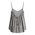 thumbnail image 5 of EnJoCho Girls Backless Tank Top Spaghetti Strap Camisole Summer Sleeveless Tie Back Cami Shirt Kids 5-14 Years Casual Tee Beachwear, 5 of 5