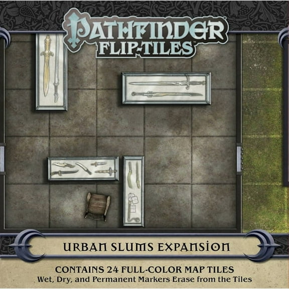 Paizo Publishing Flip-Tiles - Urban Slums Expansion Set New