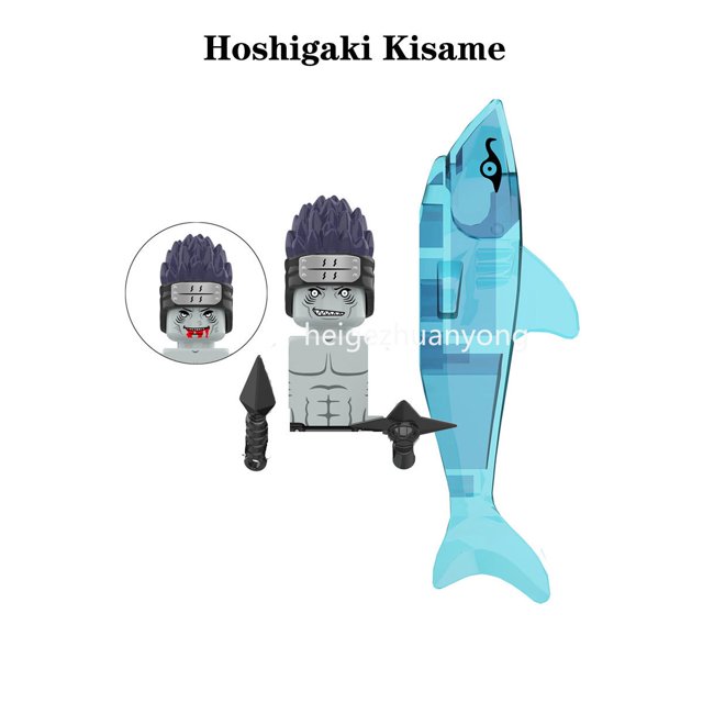 WM6108 mini action Naruto blocks Building Blocks Toys Anime cartoon Japanese Characters figures Bricks Assemble toys kids gifts Gao Jinjia LED