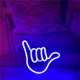 thumbnail image 2 of Neon Hand Shaped Hanging Light, LED Decorative Light, USB or Battery Operated, for Home, Bedroom, Bar, Restaurant, Christmas, Xmas Gift, Wall Decor, L, 2 of 2