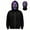 Brown, variant on Spider Mask Hoodie Costume for Men and Women,Zip Up Hooded Sweatshirt with Separate Face Mask,Long Sleeve Jacket,Halloween Cosplay Outfit for Parties and Events
