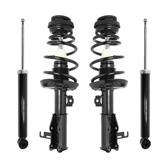 Unity Automotive Front & Rear Complete Strut Assembly Shock Kit Fits 2011-2017 Buick Regal FWD , 4-11027-251340-001