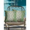 thumbnail image 4 of Outdoor Pillows Waterproof, Sage Green Geometric Bedding Throw Pillows with Insert for Couch Sofa Bed, Modern Abstract Art Ombre 16x16 Inch Pillowcases Decorative Camping Patio Pillow Set of 2, 4 of 8