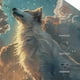 thumbnail image 3 of Fotbe Starry Sky Cloud Wolf Gorro Clásico de Béisbol, Gorra Ajustable con Broche Snapback, Gorro de Exterior de Algodón Suave, 3 of 6