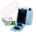 thumbnail image 3 of Fujifilm Instax Mini 9 Instant Film Camera Clear Purple + 40 Film Deluxe Bundle, 3 of 12