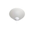 thumbnail image 2 of Maxim Basic-Max-Kit de luz para ventilador de techo con tres luces y limitador de potencia en estilo, 13 pulgadas de ancho, acabado blanco mate, 2 of 3