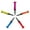 Mixed colors, variant on 5Pcs/pack Castles Golfs Tees Set Golfs Tees Driver Training Accessory Golfs Support Tees Golfs Base Golfs Tees Set