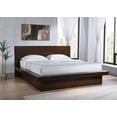 thumbnail image 2 of Jessica Wood Eastern King LED Panel Bed Cappuccino, 2 of 7