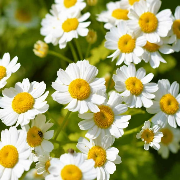 Feverfew Seeds - Chrysanthemum Parthenium Feverfew Herb Seeds - 10000 Seeds