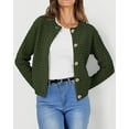 thumbnail image 4 of PrettyGarden Women's Cotton Knit Cardigan Sweater, Sizes S-2XL, 4 of 10