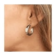 thumbnail image 2 of 13pzs,aretes Mujer Oro,de Presión Oro 14k Mujer Arracadas dorado, 2 of 4