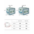 thumbnail image 3 of Nautical Anchor Toaster Cover 2 Slice, Gold Anchor Rope Stripe Blue Bread Maker Cover Toaster Dust Cover with Pockets, Dust-Proof Cover for Kitchen Small Appliance 12x7.5x8in, 3 of 5