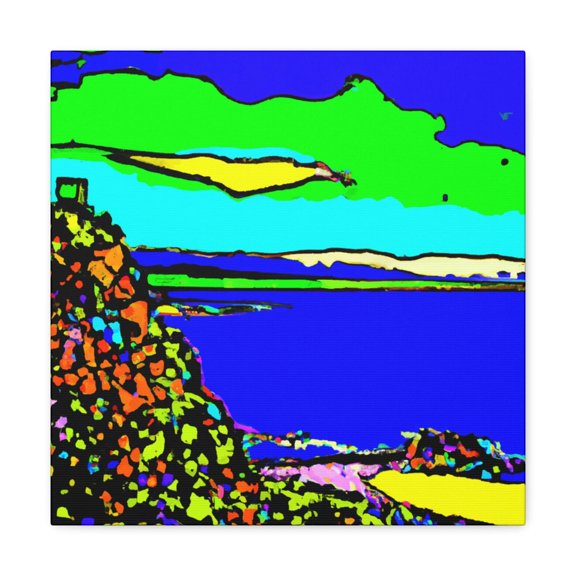 Coastal Pop Jazzscape - Canvas