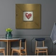 thumbnail image 4 of Luxe Metal Art 'Hearts Deisre Gold' by LovIsArt, Metal Wall Art, 36"x36", 4 of 9