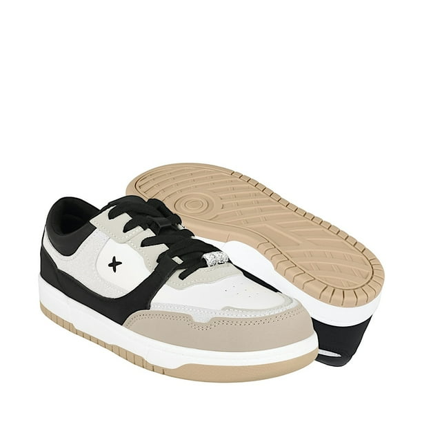TENIS CASUALES DAMA BLACK REPUBLIC PM2312268 SIMIPIEL BEIGE
