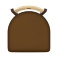 thumbnail image 3 of XL 830 Voltaire 25" Swivel Counter Stool with Bronze Finish, Natural Back, and Canter Thatch Seat, 3 of 3