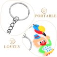 thumbnail image 3 of GOOHOCHY 12 Uds llaveros pequeño payaso llavero mochila llavero monedero decoración lindo llavero, 3 of 7