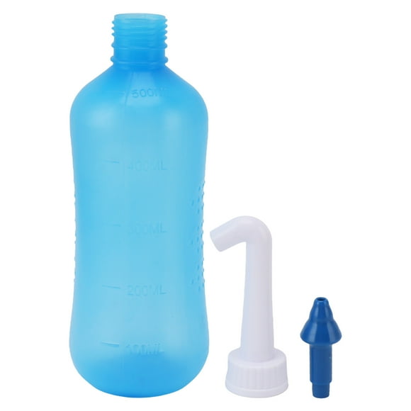 Nose Wash Cleaner Bottle,Nasal Irrigation Manual Sinus Nasal Irrigation Nasal Rinse Bottle Ultra Responsive