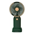 thumbnail image 3 of GROWTH TANK Handheld Portable Fan for Camping or Playing Sports Versatile Hand Held Personal green, 3 of 9