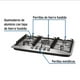 thumbnail image 2 of Parrilla de gas empotrable 5 quemadores, acero inox, Foset Foset PAGA-5EX, 2 of 3