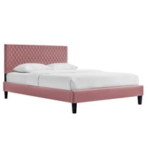 Modway Garcelle Performance Velvet King Platform Bed