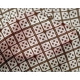 thumbnail image 4 of oneOone Silk Tabby Fabric Check Ikat Print Sewing Fabric BTY 42 Inch Wide, 4 of 4