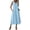 Light Blue, variant on Lmueinov Women's Cotton-Linen Blend V Neck Sleeveless Maxi Dress, Casual Loose Beach Vacation Long Dress with Pockets S-2XL