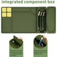 thumbnail image 6 of Adoreal Gun Cleaning Mat, Pistol Mat, Anti-Slip Rubber Gun Mat, Magnetic Pistol Cleaning Pad with Integrated Box 15.9" x 9.8"(Army Green), 6 of 6