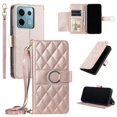 thumbnail image 1 of Funda tipo billetera GANGXUN para Xiaomi POCO X6 5G – Tapa abatible con correa para mujer, 1 of 5