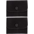thumbnail image 1 of ZOUSSIQI 2pcs Watch Storage Bag Jewelry Storage Bag Packaging Bag Linen Organizer Bag Organizer for Purse Travel Organizer Small Bags Jewelry Purse Bags Snap Jewelry Bag Button Case CA919-53196, 1 of 9